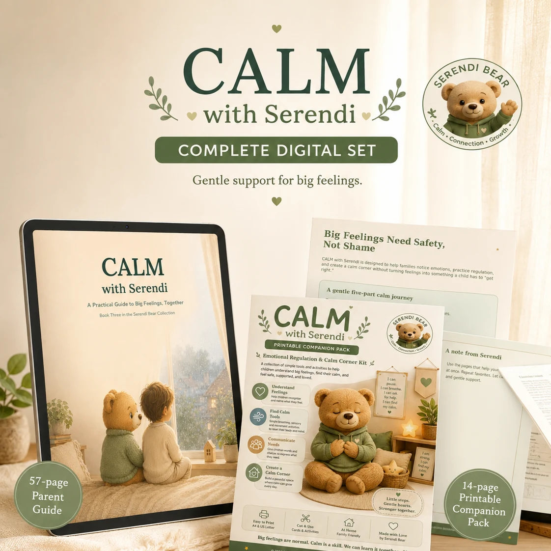 CALM with Serendi — Complete Digital Set