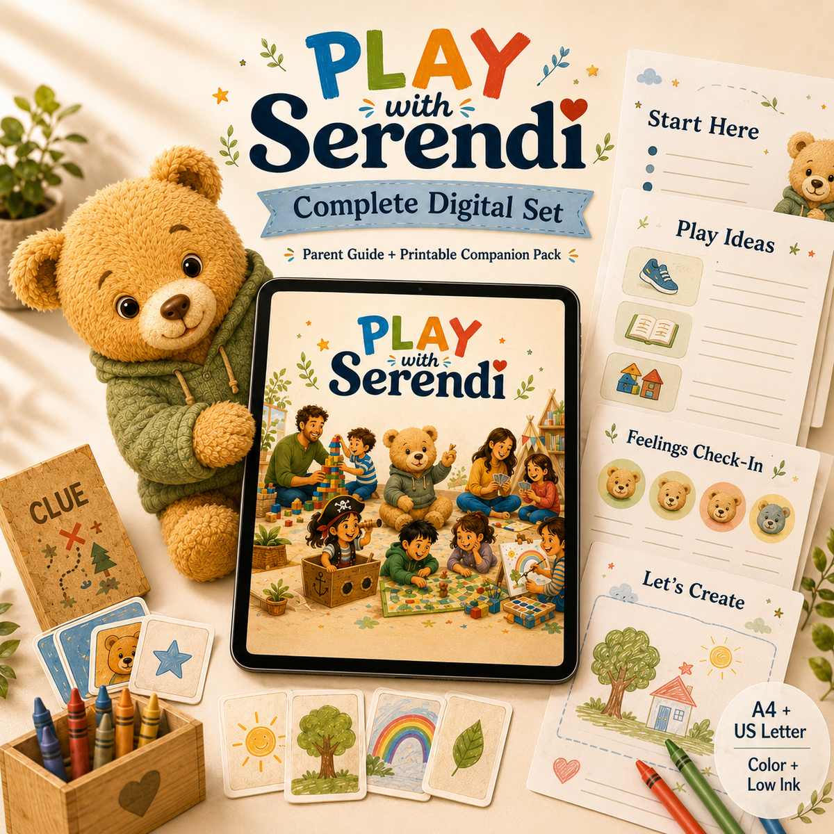 PLAY with Serendi — Complete Digital Set