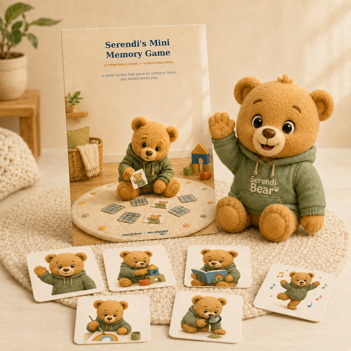 Serendi’s Mini Memory Game printable