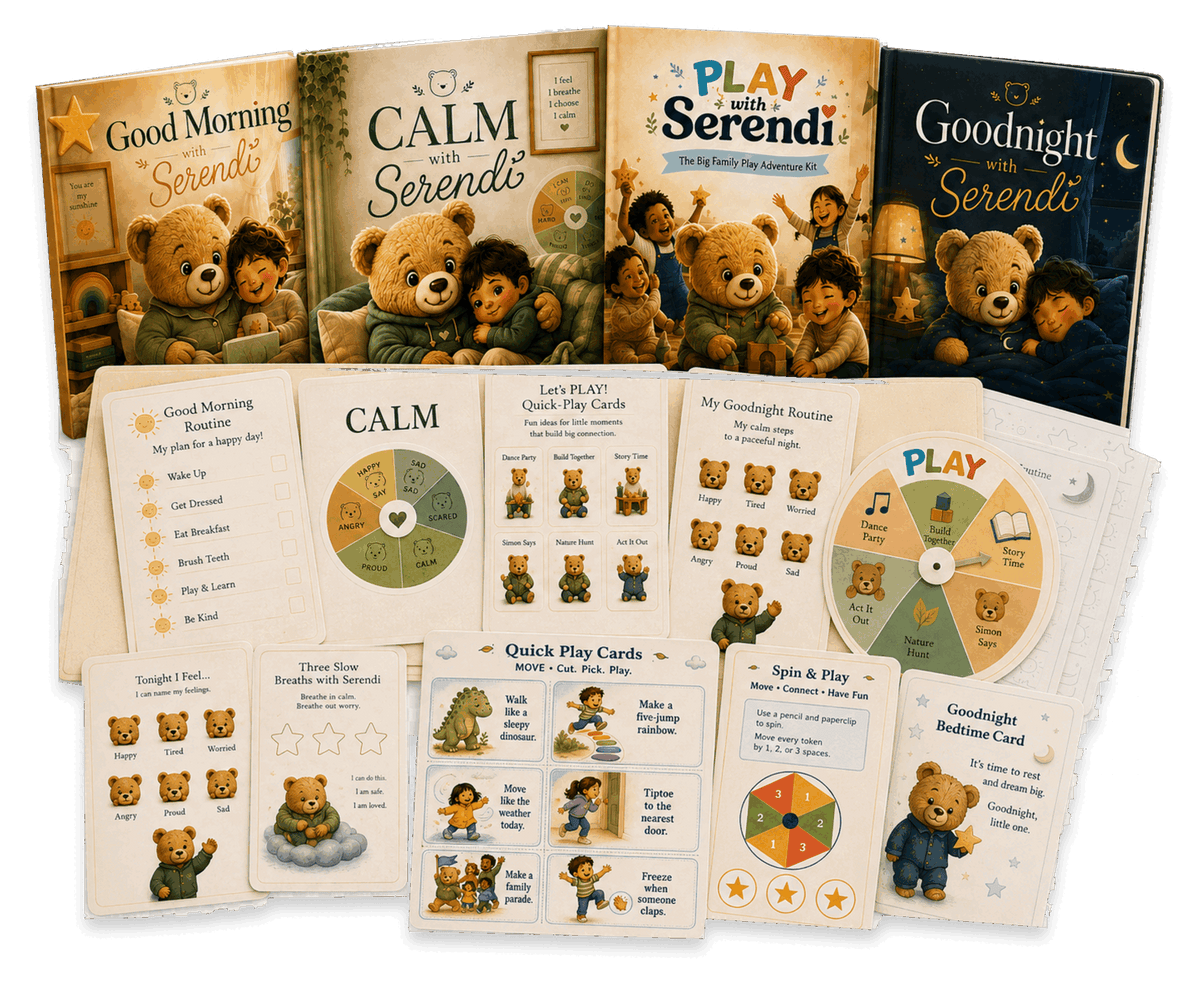 The complete Serendi Bear Family Collection